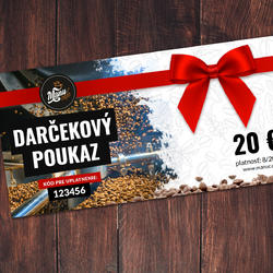 Darčekový poukaz na 20 €
