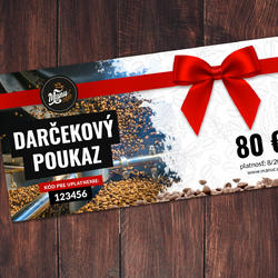 Darčekový poukaz na 80 €