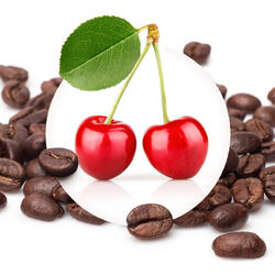 Cherry - zrnková káva bezkofeínová