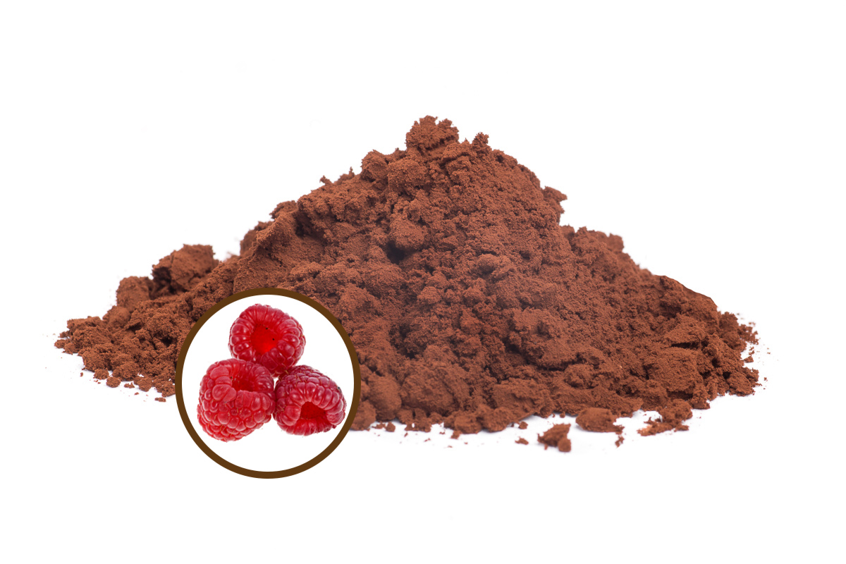 E-shop HORÚCA ČOKOLÁDA V PRÁŠKU 42% BIO - MALINA, 1000g