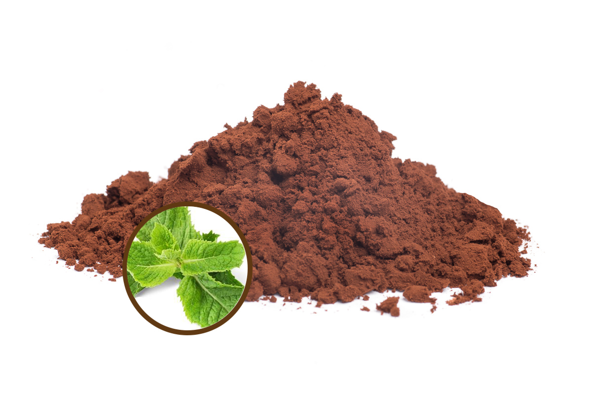 E-shop HORÚCA ČOKOLÁDA V PRÁŠKU 42% BIO - MINT, 1000g