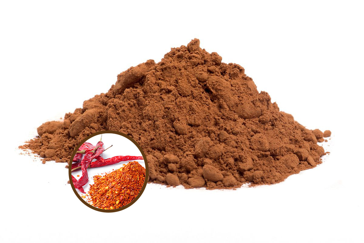 E-shop HORÚCA ČOKOLÁDA V PRÁŠKU 42% BIO - CHILI, 1000g