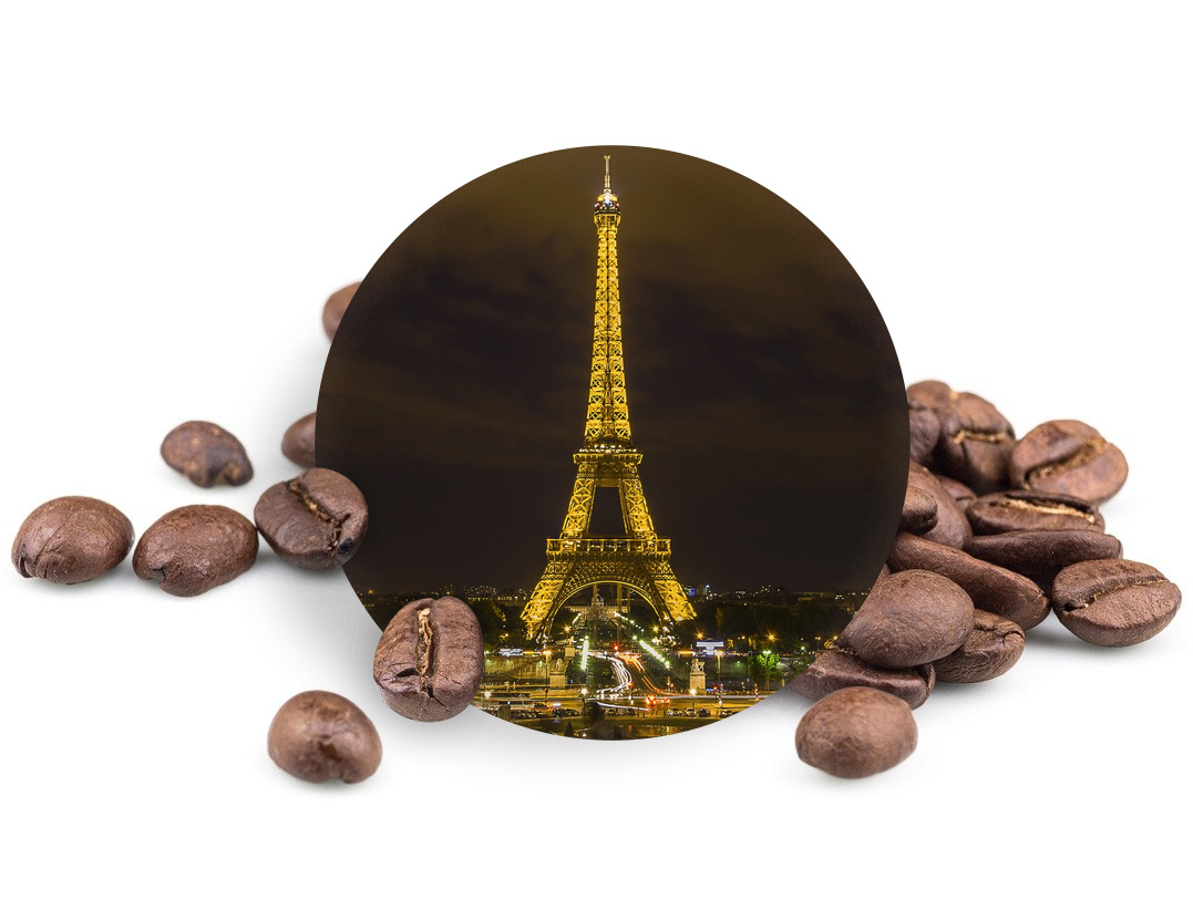 E-shop NOC PARÍŽA zrnková káva, 1000g