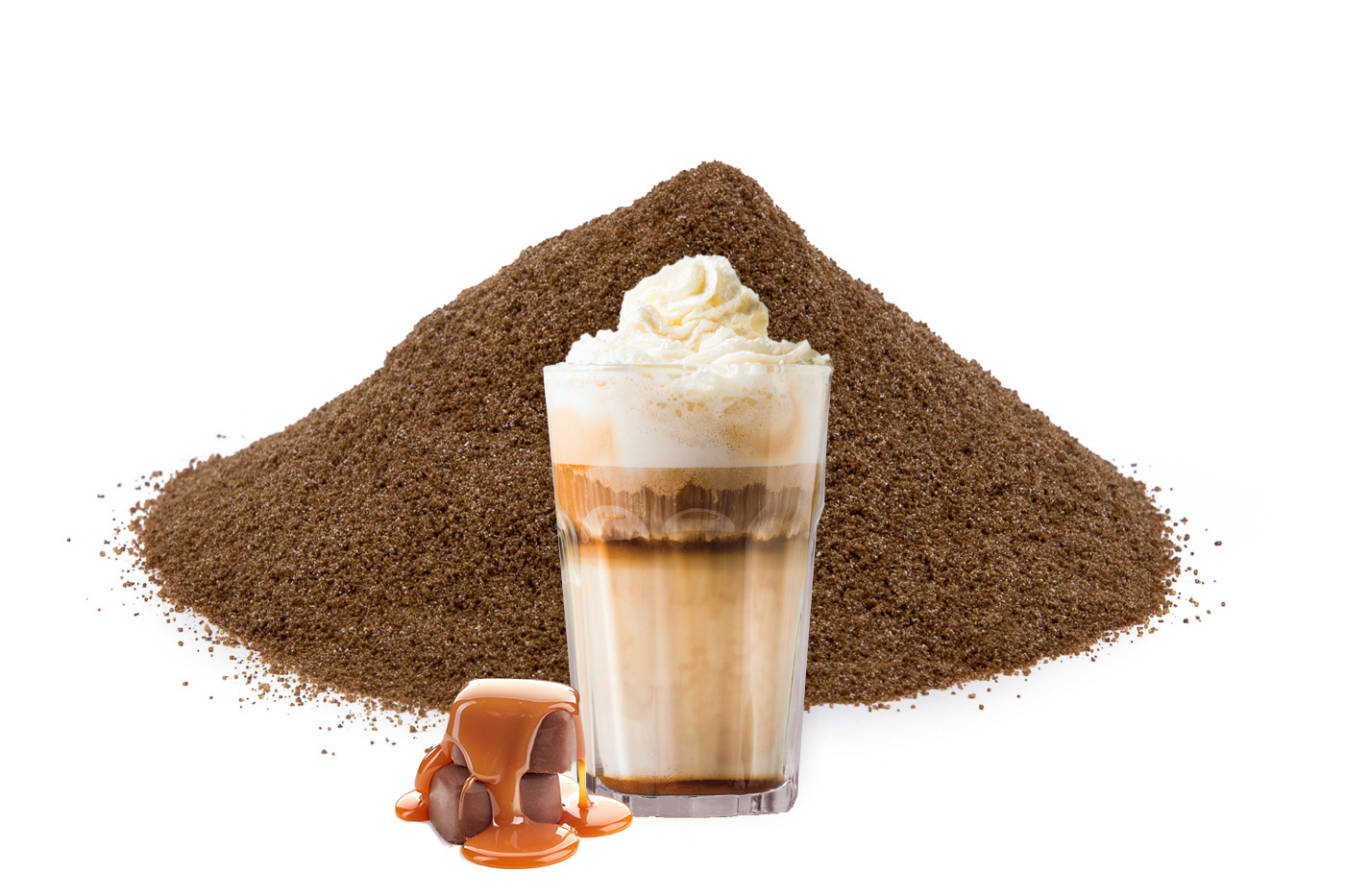 E-shop FRAPPE TOFFEE - rozpustná káva, 1000g