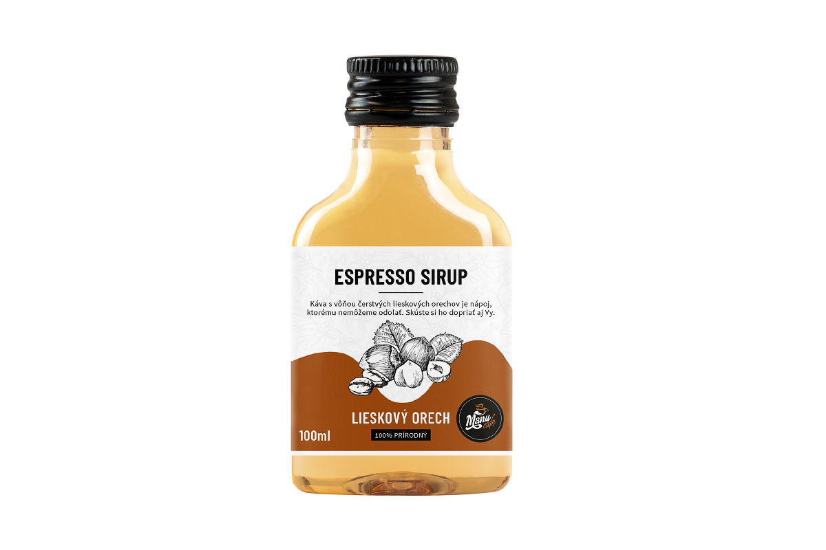 E-shop ESPRESSO SIRUP LIESKOVÝ ORECH - 100 ml