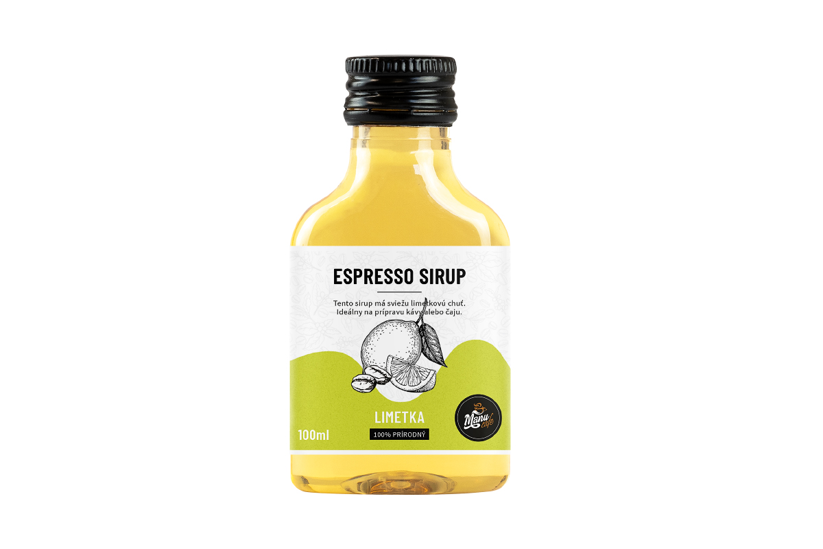 E-shop ESPRESSO SIRUP LIMETKA - 100 ml