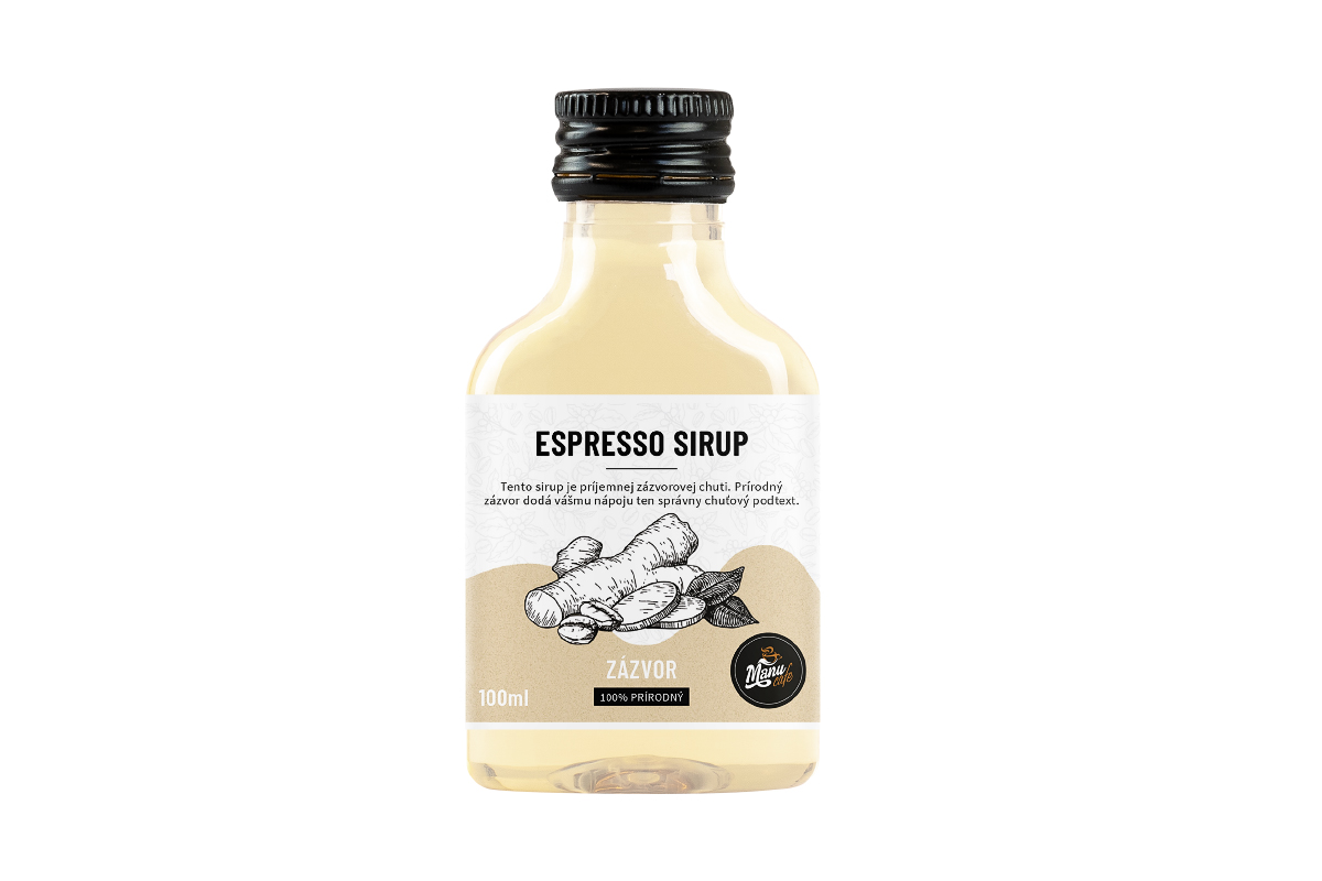 E-shop ESPRESSO SIRUP ZÁZVOR - 100 ml