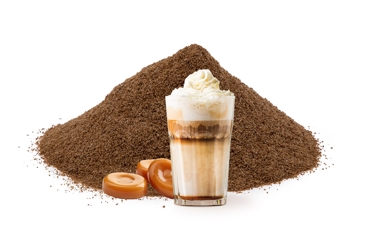 E-shop FRAPPE KRÉMOVÝ KARAMEL - rozpustná káva, 1000g