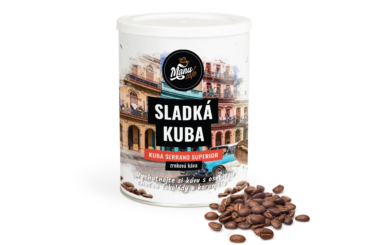 E-shop SLADKÁ KUBA - darčeková dóza 300 g
