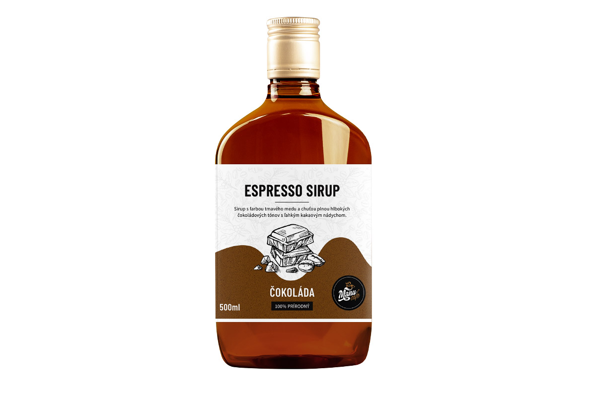 E-shop Espresso sirup Čokoláda - 500 ml